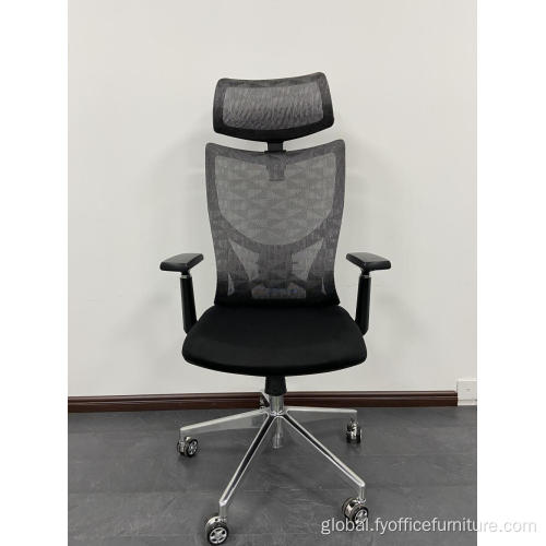 Mesh Office Chair Whole-sale price Jacquard weave adjustable chair durable and sturdy Factory